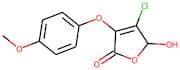 4-Chloro-5-hydroxy-3(4-methoxyphenoxy)-2(5H)-furanone