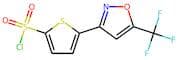 5-[5-(Trifluoromethyl)isoxazol-3-yl]thiophene-2-sulphonyl chloride