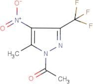 1-Acetyl-5-methyl-4-nitro-3-(trifluoromethyl)-1H-pyrazole