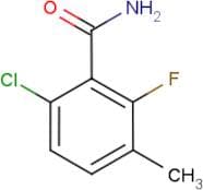 6-Chloro-2-fluoro-3-methylbenzamide