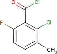 2-Chloro-6-fluoro-3-methylbenzoyl chloride