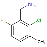 2-Chloro-6-fluoro-3-methylbenzylamine