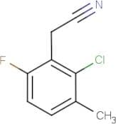 2-Chloro-6-fluoro-3-methylphenylacetonitrile