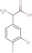 3-Chloro-4-fluoro-DL-phenylglycine