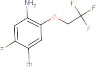 4-Bromo-5-fluoro-2-(2,2,2-trifluoroethoxy)aniline