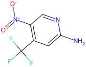 2-Amino-5-nitro-4-(trifluoromethyl)pyridine