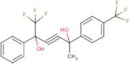 2-[4-(Trifluoromethyl)phenyl]-5-phenyl-6,6,6-trifluorohex-3-yne-2,5-diol