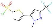 5-[1-Methyl-3-(trifluoromethyl)-1H-pyrazol-5-yl]thiophene-2-sulphonyl chloride