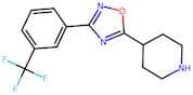 4-{3-[3-(Trifluoromethyl)phenyl]-1,2,4-oxadiazol-5-yl}piperidine
