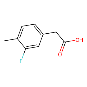 3-Fluoro-4-methylphenylacetic acid