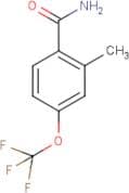2-Methyl-4-(trifluoromethoxy)benzamide