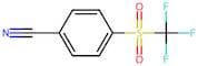 4-[(Trifluoromethyl)sulphonyl]benzonitrile