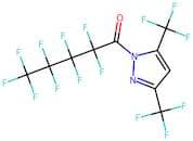 3,5-Bis(trifluoromethyl)-1-(nonafluoropentanoyl)pyrazole