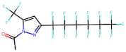 1-Acetyl-3-(perfluorohexyl)-5-(trifluoromethyl)-1H-pyrazole