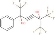 1,1,1,6,6,6-Hexafluoro-5-phenyl-2-(trifluoromethyl)hex-3-yne-2,5-diol