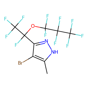 4-Bromo-3-[tetrafluoro-1-(heptafluoropropoxy)ethyl]-5-methylpyrazole