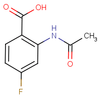 2-Acetamido-4-fluorobenzoic acid