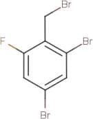 2,4-Dibromo-6-fluorobenzyl bromide