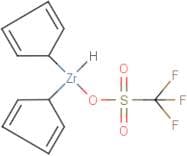 Bis(cyclopentadienyl)zirconium(IV) hydride trifluoromethanesulphonate