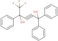 1,1,1-Trifluoro-2,5,5-triphenylpent-3-yne-2,5-diol