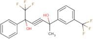 2-[3-(Trifluoromethyl)phenyl]-5-phenyl-6,6,6-trifluorohex-3-yne-2,5-diol