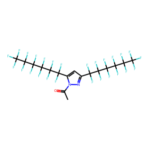1-Acetyl-3,5-bis(tridecafluorohexyl)-1H-pyrazole