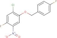 1-Chloro-5-fluoro-2-(4-fluorobenzyloxy)-4-nitrobenzene