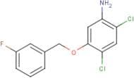 2,4-Dichloro-5-(3-fluorobenzyloxy)aniline