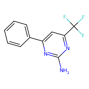 2-Amino-4-phenyl-6-(trifluoromethyl)pyrimidine