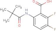 2,3-Difluoro-6-[(2,2-dimethylpropanoyl)amino]benzoic acid