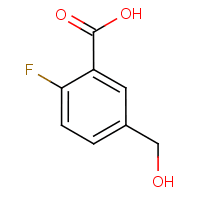 2-Fluoro-5-(hydroxymethyl)benzoic acid