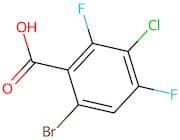 6-Bromo-3-chloro-2,4-difluorobenzoic acid
