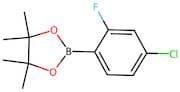 2-(4-Chloro-2-fluorophenyl)-4,4,5,5-tetramethyl-1,3,2-dioxaborolane