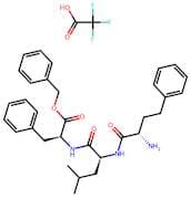 (S)-benzyl 2-((S)-2-((S)-2-amino-4-phenylbutanamido)-4-methylpentanamido)-3-phenylpropanoate 2,2,2…