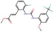(E)-Methyl 3-(3-fluoro-2-(3-(2-methoxy-5-(trifluoromethyl)phenyl)ureido)phenyl)acrylate