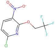 6-Chloro-3-nitro-2-(2,2,2-trifluoroethoxy)pyridine
