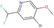 4-Bromo-2-(difluoromethyl)-5-methoxypyridine
