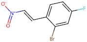 2-Bromo-4-fluoro-1-(2-nitrovinyl)benzene