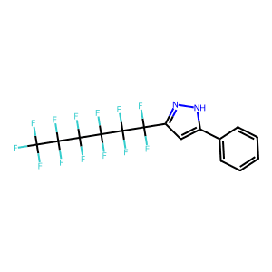 3-Perfluorohexyl-5-phenyl-1H-pyrazole