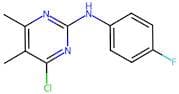 4-Chloro-N-(4-fluorophenyl)-5,6-dimethylpyrimidin-2-amine