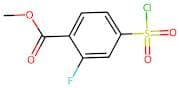 Methyl 4-(chlorosulfonyl)-2-fluorobenzoate