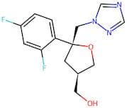 2,5-Anhydro-1,3,4-trideoxy-2-C-(2,4-difluorophenyl)-4-(hydroxymethyl)-1-(1H-1,2,4-triazol-1-yl)-D-…