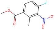 Methyl 4-fluoro-2-methyl-3-nitrobenzoate