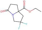 Ethyl6,6-difluoro-3-oxo-1,2,5,7-tetrahydropyrrolizine-8-carboxylate