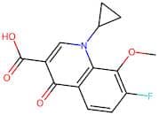 1-Cyclopropyl-7-fluoro-8-methoxy-4-oxo-1,4-dihydroquinoline-3-carboxylic acid