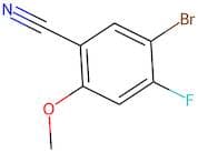 5-Bromo-4-fluoro-2-methoxybenzonitrile