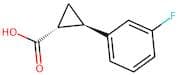 rel-(1R,2R)-2-(3-Fluorophenyl)cyclopropane-1-carboxylic acid