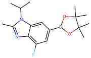 4-Fluoro-1-isopropyl-2-methyl-6-(4,4,5,5-tetramethyl-1,3,2-dioxaborolan-2-yl)-1H-benzo[d]imidazole