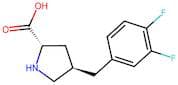 (2S,4R)-4-(3,4-Difluorobenzyl)pyrrolidine-2-carboxylic acid