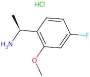 (S)-1-(4-Fluoro-2-methoxyphenyl)ethan-1-amine hydrochloride